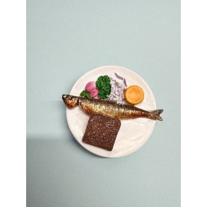 Bornameter Rget sild m. brd magnet