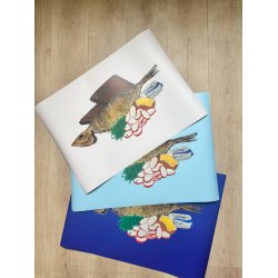 Rget sild plakat 50 x 70cm