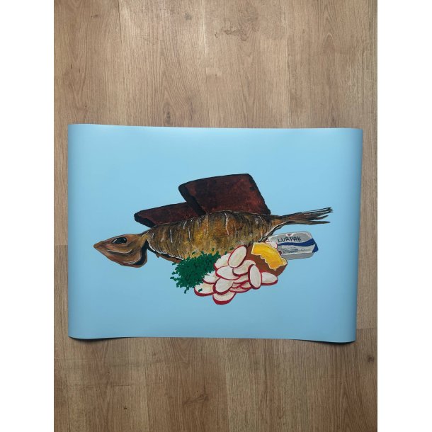 Rget sild plakat 50 x 70cm