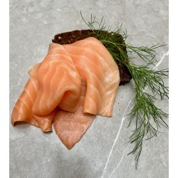 Rget laks (norsk) i luksus skiver, 250 gram