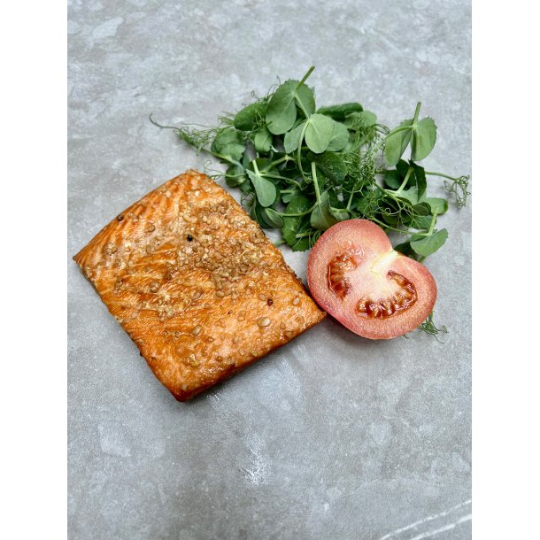 Varmr�get laksestykker, ca. 500 gr