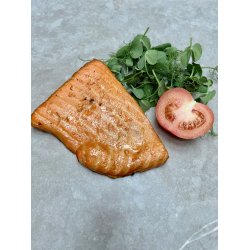 Varmr�get laksestykker, ca. 500 gr