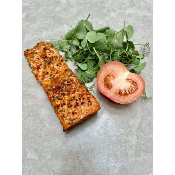 Varmr�get laksestykker, ca. 500 gr