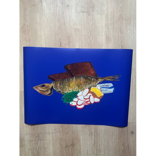 Rget sild plakat 50 x 70cm